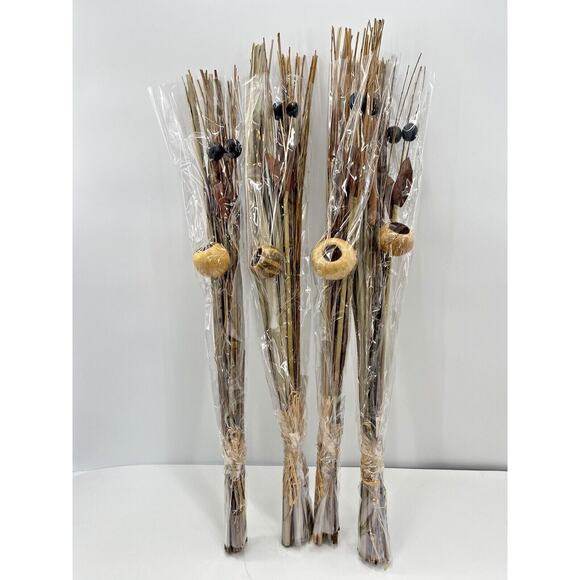 4 Bundles Long Stem Natural DRIED Twigs Berries Crafts Bouquets Arrangements - Picture 7 of 10